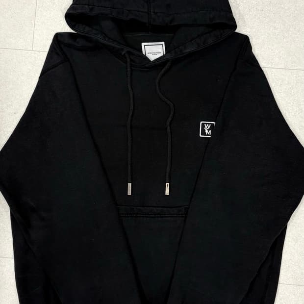 [size 48] 우영미 파리 로고 후드티 정품