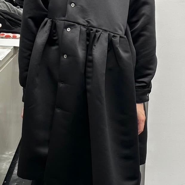 꼼데가르송 새틴 원피스 아우터 S