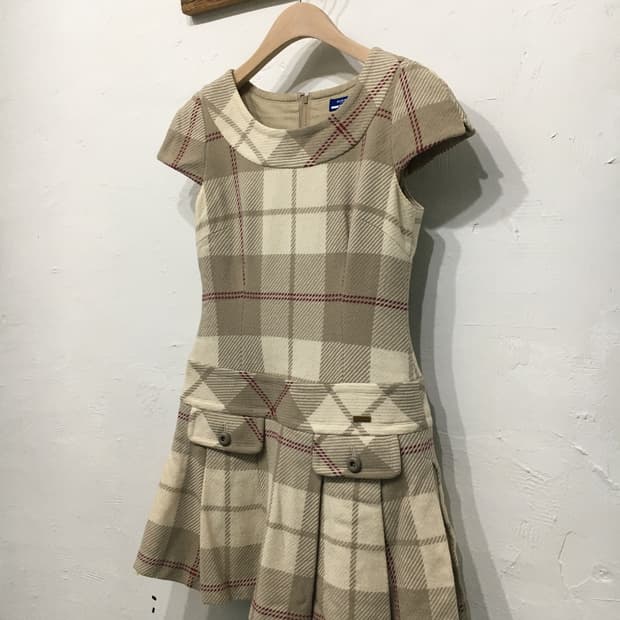 Burberry 버버리 니트 플리츠 원피스