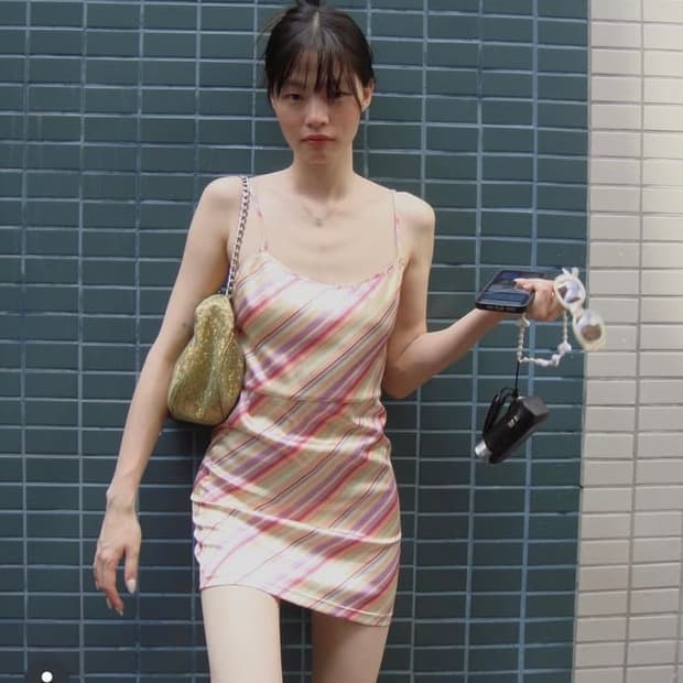 누아누 Liu Dress_Yellow