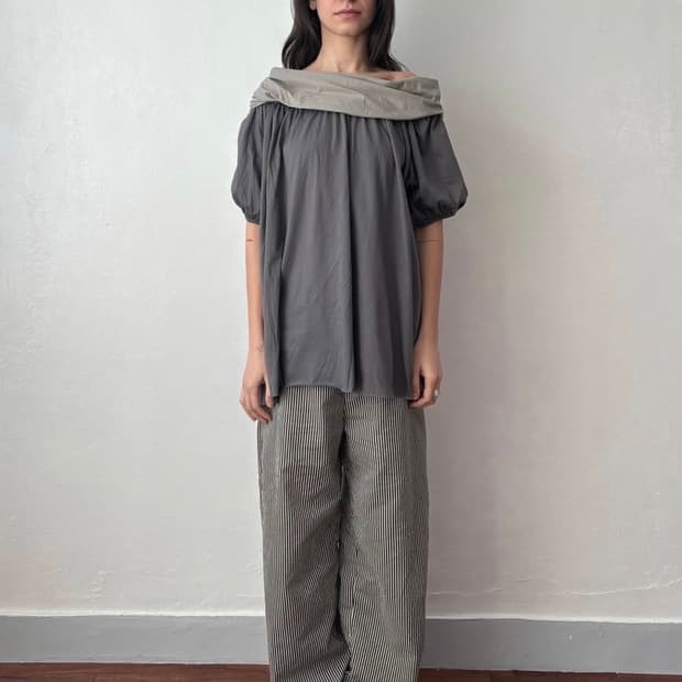 아모르샤이 banding pants
