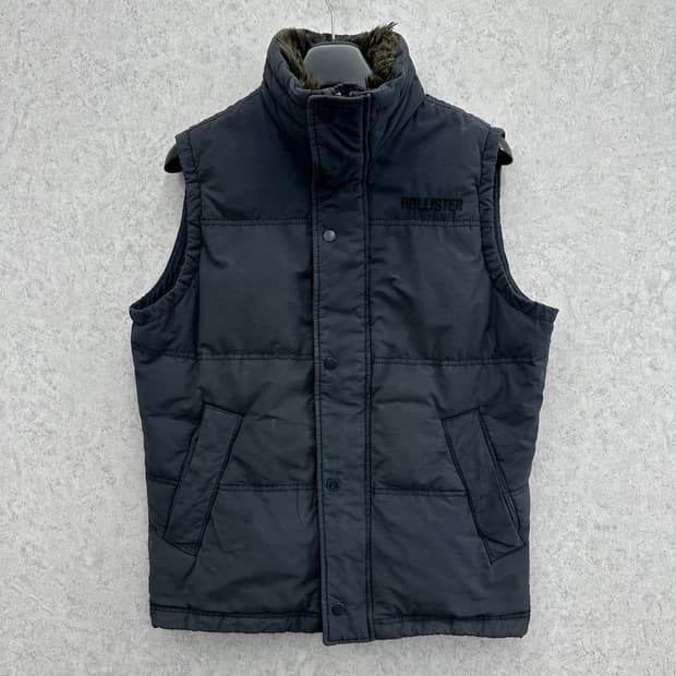 95 홀리스터 남자 덕다운 울프죠 패딩조끼
