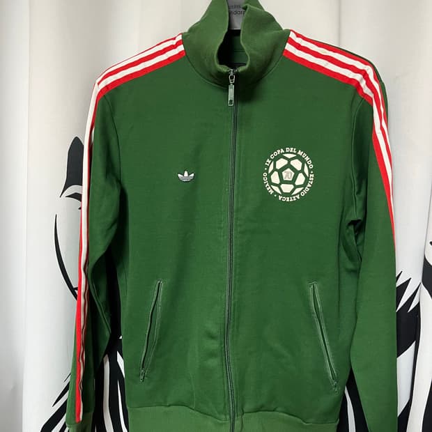 아디다스 멕시코 파이어버드 그린 져지