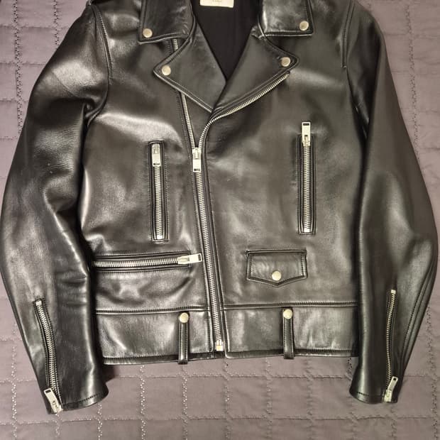 생로랑 13FW L01 라이더자켓 50