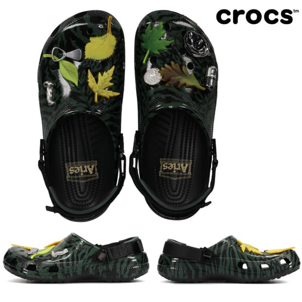 크록스 x 아리즈 콜라보 클로그 지비츠