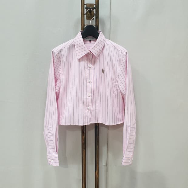 제너럴아이디어 크롭셔츠 F