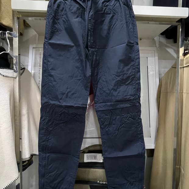 피엘라벤/네이비 우븐팬츠(30“)