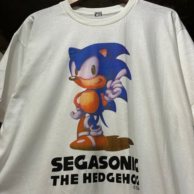90s SEGA SONIC  소닉 아카이브 티셔츠