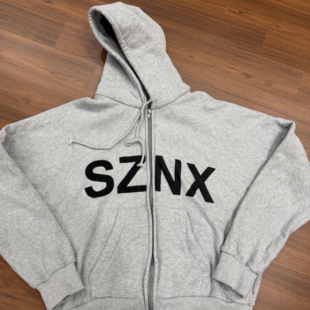 칸예 sznx 이지 시즌10 후드 집업