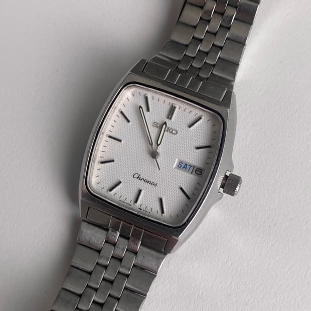 Seiko 세이코 크로노스 스퀘어 데이데이트
