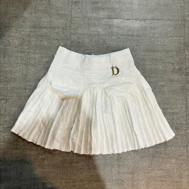 일본빈티지 Minagram 달천깔페어리 플리츠스커트
