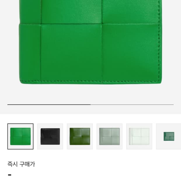 보테가 베네타 반지갑 패러킷