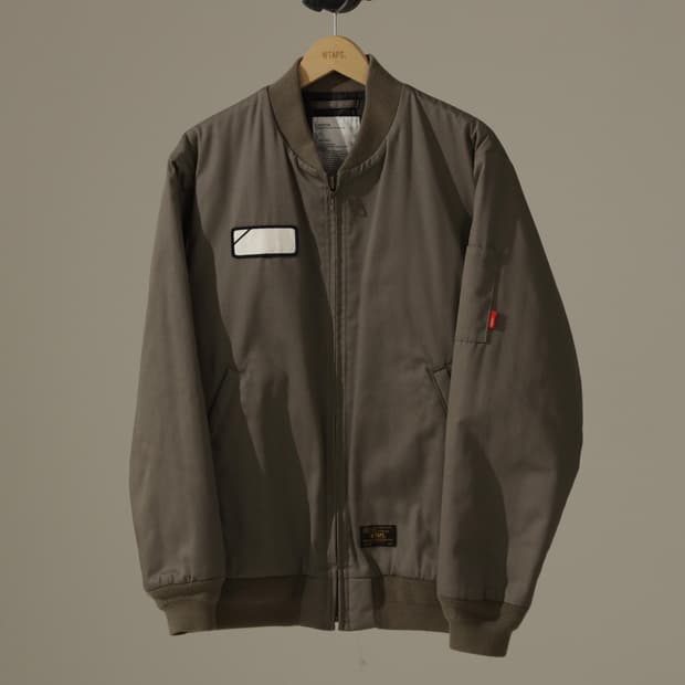 더블탭스 코튼 블루종 자켓