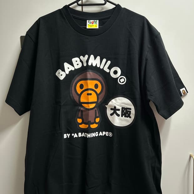 BAPE 베이프 오사카 팝업 한정 티셔츠 베이비마일로