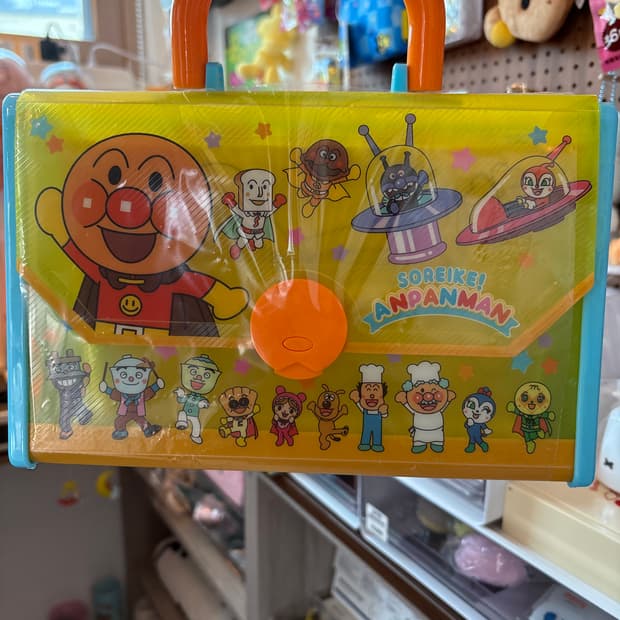 호빵맨 색칠공부 가방 세트