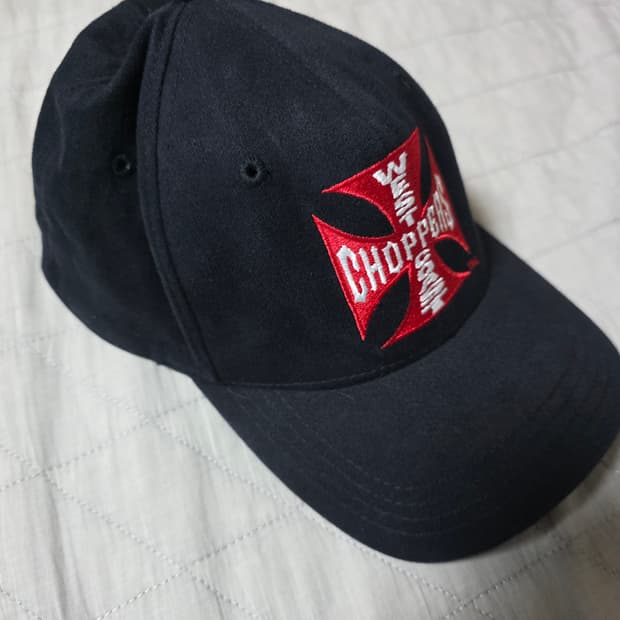 [OS] 빈티지 웨스트코스트차퍼스 WCC 6패널 아이언크로스 캡