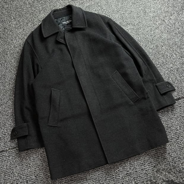 90s YSL 입생로랑 아카이브 발마칸 코트 3230