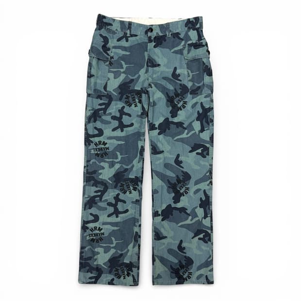 H.R 마켓 카모 퍼티그 팬츠