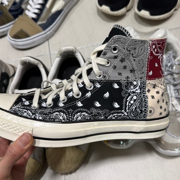 구매창 컨버스 페이즐리