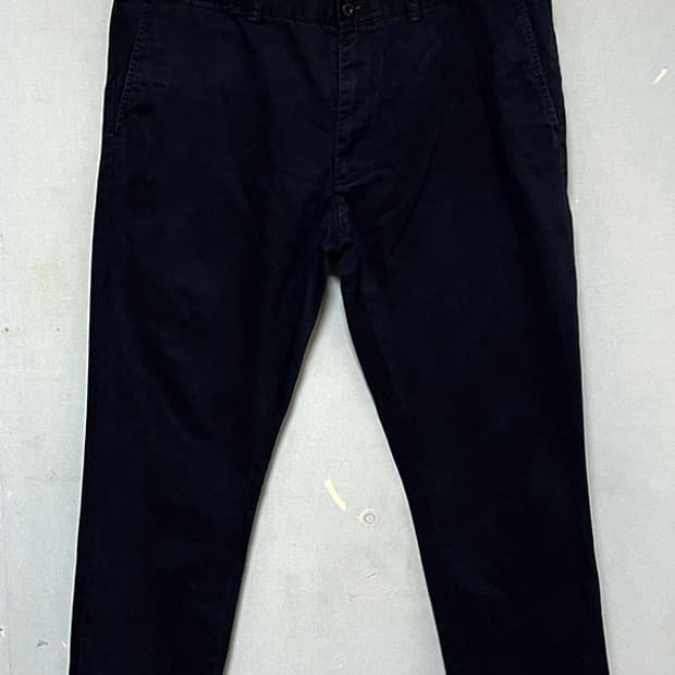 POLO 폴로 남자 면바지 춘추 네이비 스키니핏 슬림핏 XXXL 38