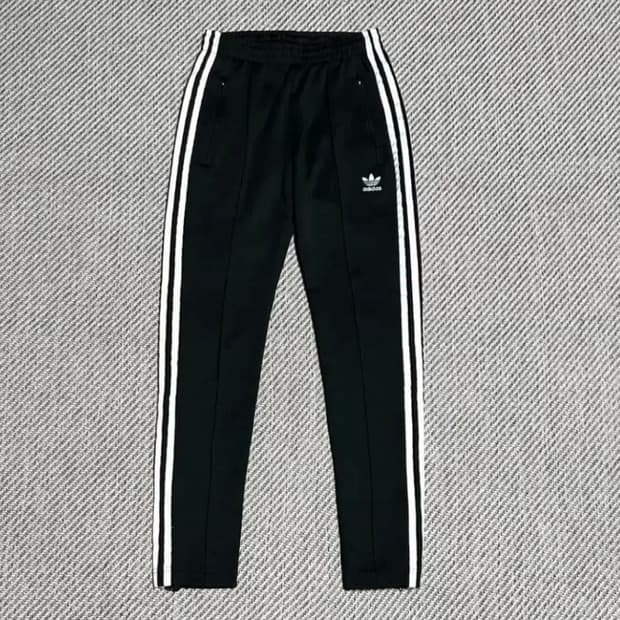 [S] adidas 아디다스 우먼즈 슈퍼스타 슬림핏 트레이닝 팬츠