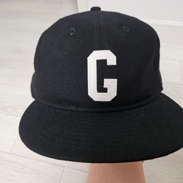 피어오브갓 뉴에라 G 로고 캡 블랙