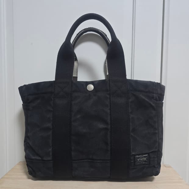 요시다포터 페인트 캔버스 토트백 