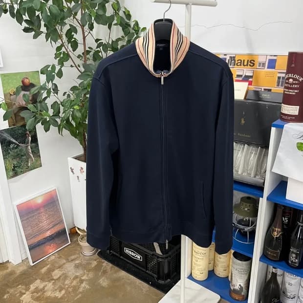 버버리 투웨이 집업 XL