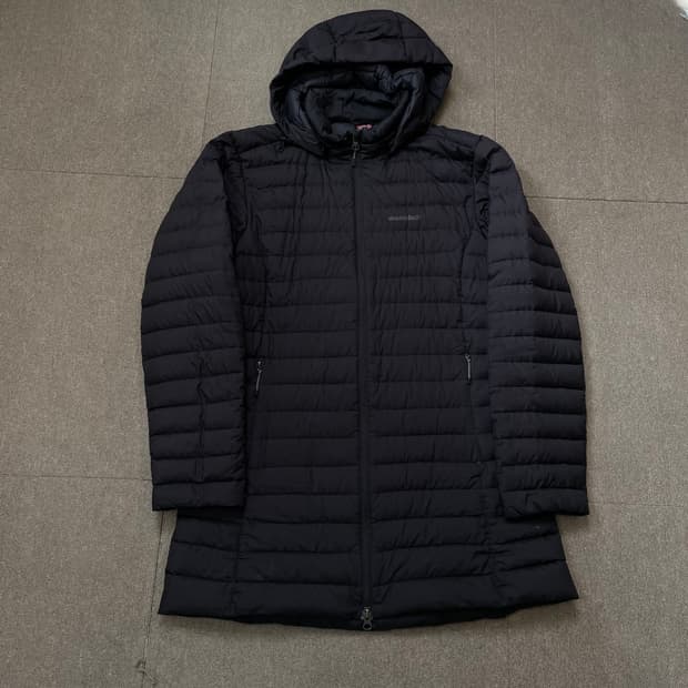 montbell 몽벨 우먼스 경량 롱패딩 xl