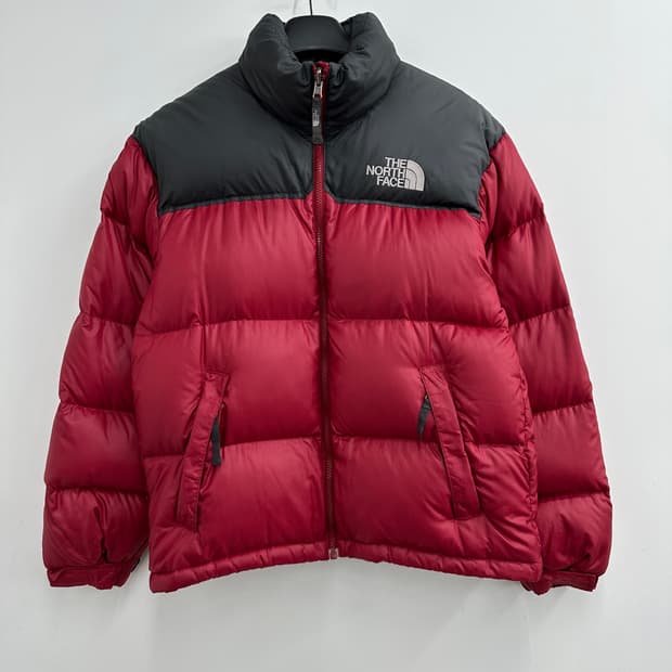 90~95 노스페이스 눕시 선페이드 남자 구스다운 패딩