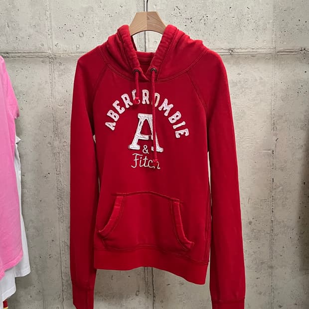 ABERCROMBIE LOGO HOODIE
