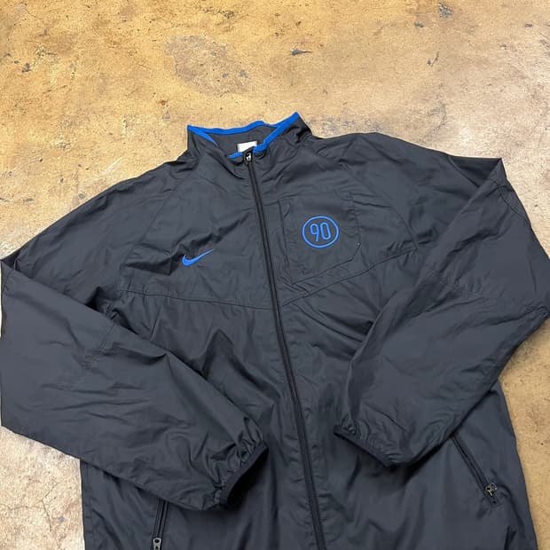 [정품/L] 나이키 바람막이 블랙 b14