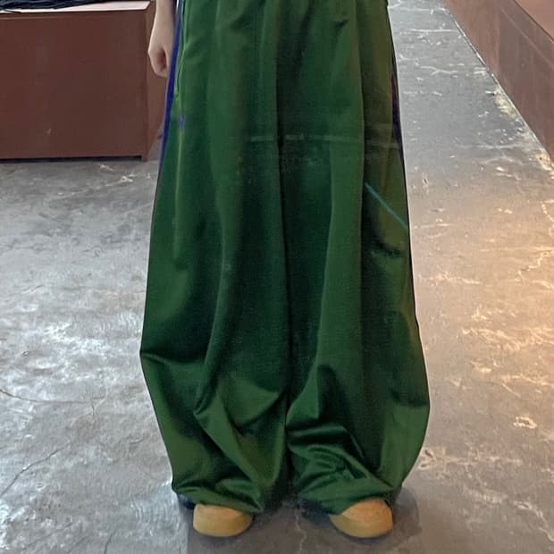 니들스 H.D. 폴리 스무스 아이비 그린 트랙 팬츠 H989