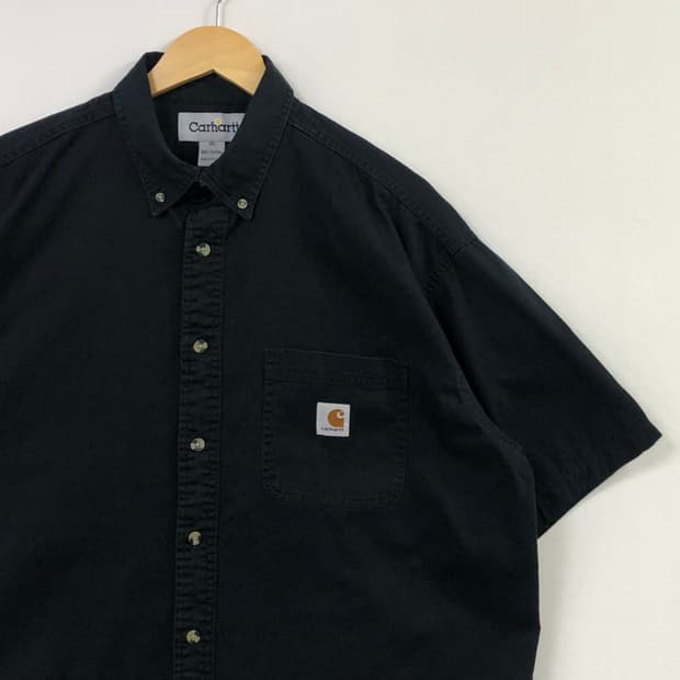 Xxl 칼하트 블랙 워크 셔츠