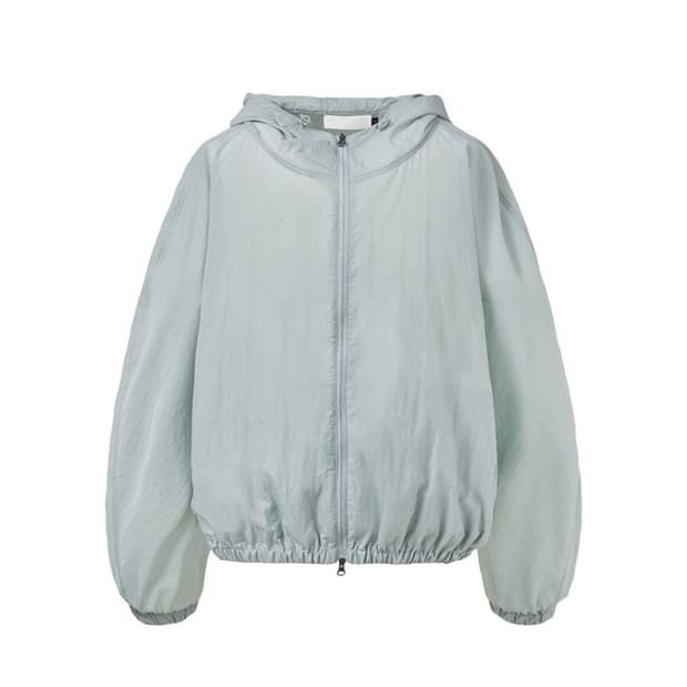 아모멘토 / 시어 나일론 레글런 후드 점퍼