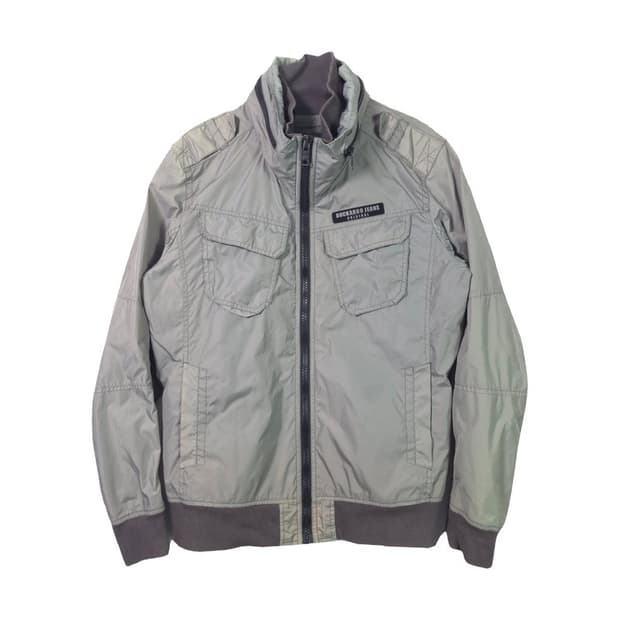 버커루 오리지널 밀리터리 무드 집업 자켓 XL