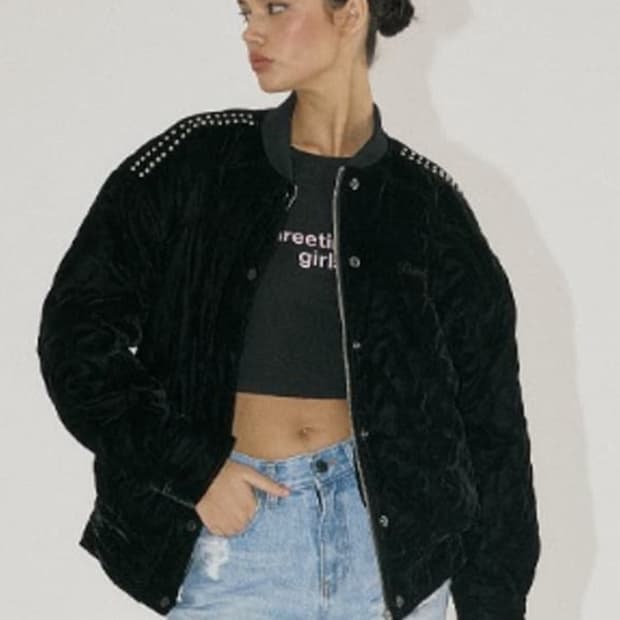 쓰리타임즈 elVis 봄버 자켓