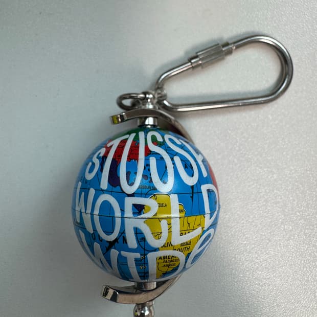 스투시 글로브 키체인 멀티