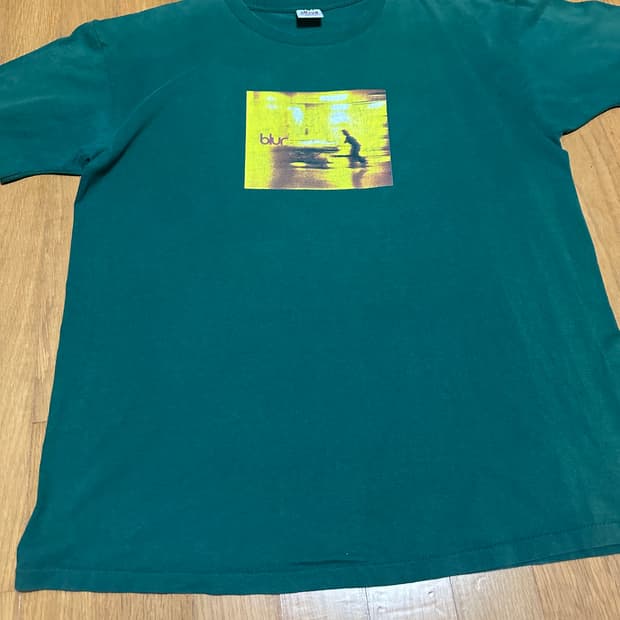 [XL] 90s 블러 BLUR 빈티지 밴드티