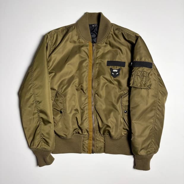 넘버투애니원 16FW MA-1 항공 점퍼 자켓 R129