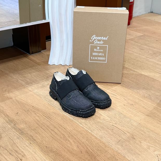 미하라 야스히로 x 주카 제너럴 스케일 데님 스니커즈