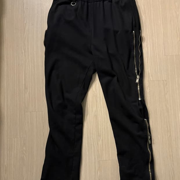 언더커버 지퍼 스웻팬츠