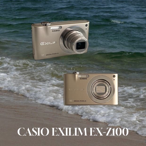풀박스 📦 카시오 엑슬림 EX-Z100 빈티지디카 디지털카메라
