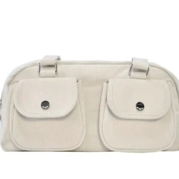 kuel kul 포켓백 숄더백 아이보리 크림