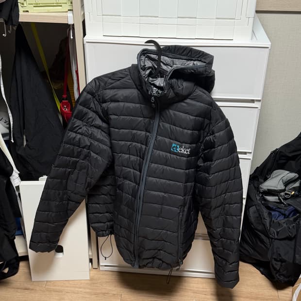 테켓 패딩 점퍼 M