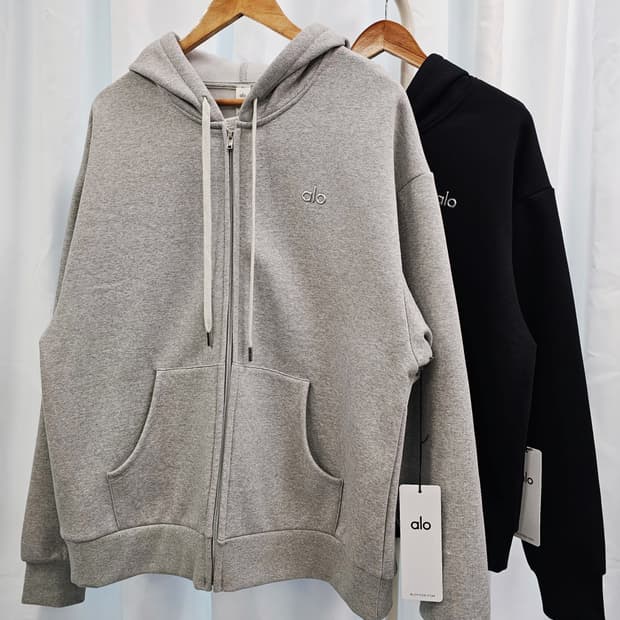 [알로 기모 후드집업]