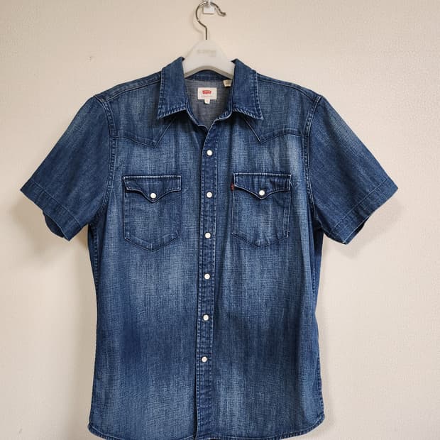 리바이스 웨스턴데님셔츠 (M