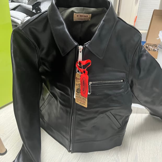 리얼시몬스 베지터블 차심 스포츠자켓 js02 L 새제품