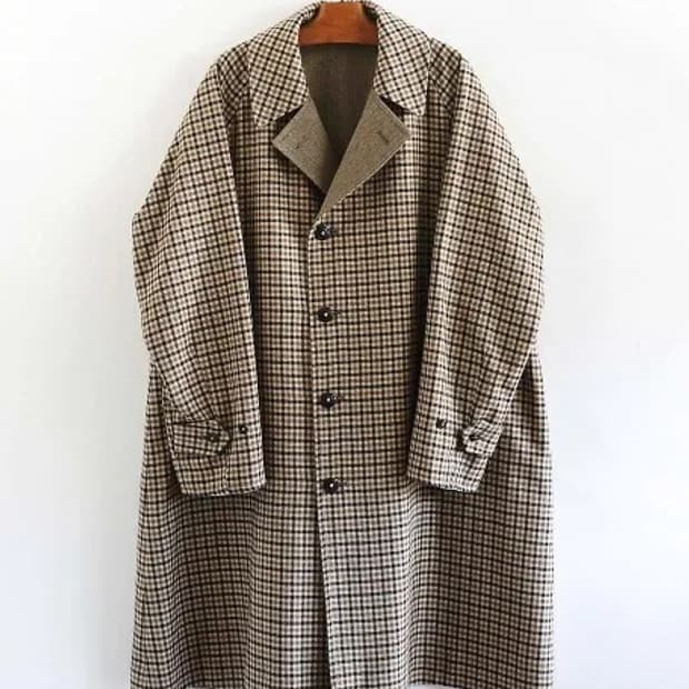 비긴202 건클럽 리버서블 체스터필드 코트 / 캡틴선샤인