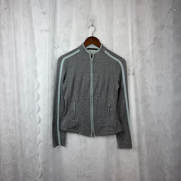 Elie Tahari Slim Track Zip Jacket